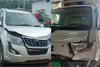 Udupi: Cattle thieves ram vehicle into police at Hejamady tollgate, one arrested